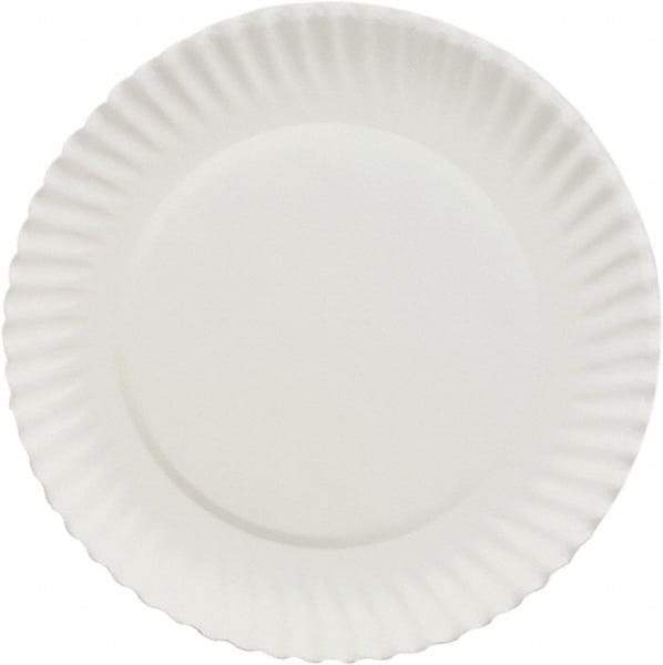 AJM Packaging Corporation - Paper Plates, 6" - White - Top Tool & Supply