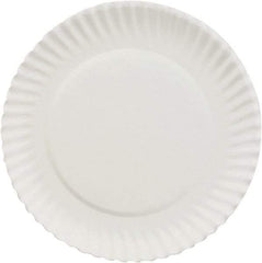 AJM Packaging Corporation - Paper Plates, 6" - White - Top Tool & Supply