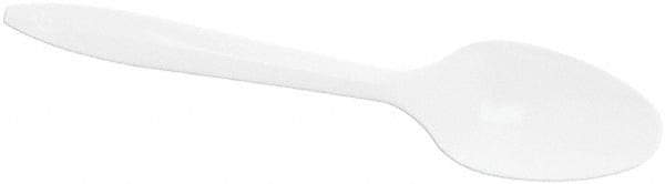 DART - Dart Style Setter Mediumweight Plastic Teaspoons - White - Top Tool & Supply