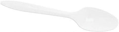 DART - Dart Style Setter Mediumweight Plastic Teaspoons - White - Top Tool & Supply