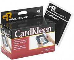 READ RIGHT - Cleaning Cards - Use with Access Control, ID Cards, Credit Card Readers - Top Tool & Supply