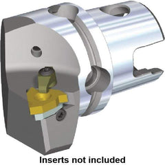 Kennametal - Insert Style LT 27EL, 45mm Head Length, Left Hand Cut, External Modular Threading Cutting Unit Head - System Size KM40TS, 27mm Center to Cutting Edge, Series LT Threading - Top Tool & Supply