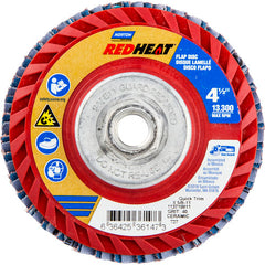 ‎4-1/2″ × 1/4″ × 5/8″ Twinstar Flap Disc Type 27 Flat 40 Grit - Top Tool & Supply