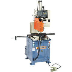 Baileigh - 4 Cutting Speeds, 17" Blade Diam, Cold Saw - 35 & 120 RPM Blade Speed, Floor Machine, 3 Phase, Compatible with Ferrous Material - Top Tool & Supply