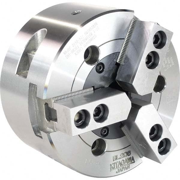 Kitagawa - Power Lathe Chucks Chuck Diameter (Decimal Inch): 6.0000 Number of Jaws: 3 - Top Tool & Supply