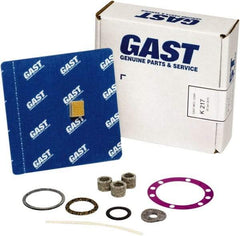 Gast - 9 Piece Air Compressor Repair Kit - For Use with Gast Model #0211-V45F-G8CX, #0211-V36A-G8CX and #0211-V45F-G230CX - Top Tool & Supply