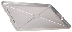 Plews - 26" Long x 17-3/4" Wide x 1" High, Oil Drip Pan - Galvanized Steel - Top Tool & Supply