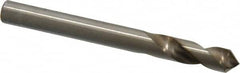 Cleveland - 1/4" Body Diam, 90°, 2-1/2" OAL, High Speed Steel Spotting Drill - Top Tool & Supply