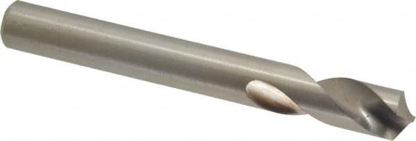 Cleveland - 3/8" Body Diam, 120°, 3-1/8" OAL, High Speed Steel Spotting Drill - Top Tool & Supply