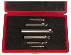 Cleveland - 6 Piece 90° 1/4 to 1" Spotting Drill Set - Top Tool & Supply