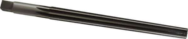 Cleveland - #9 Pin, 0.6066" Diam, 0.4805" Small End, 9/16" Diam Straight Shank, 6-1/16" Flute, Taper Pin Reamer - Top Tool & Supply