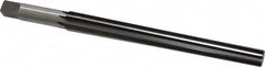 Cleveland - #10 Pin, 0.7216" Diam, 0.5799" Small End, 5/8" Diam Straight Shank, 6-13/16" Flute, Taper Pin Reamer - Top Tool & Supply