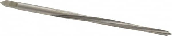 Cleveland - #5/0 Pin, 0.0966" Diam, 0.0719" Small End, 7/64" Diam Straight Shank, 1-3/16" Flute, Taper Pin Reamer - Top Tool & Supply