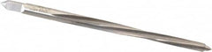 Cleveland - #3/0 Pin, 0.1302" Diam, 0.1029" Small End, 9/64" Diam Straight Shank, 1-5/16" Flute, Taper Pin Reamer - Top Tool & Supply