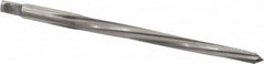 Cleveland - #2/0 Pin, 0.1462" Diam, 0.1137" Small End, 5/32" Diam Straight Shank, 1-9/16" Flute, Taper Pin Reamer - Top Tool & Supply