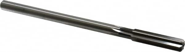 Cleveland - 7/16" High Speed Steel 6 Flute Chucking Reamer - Top Tool & Supply