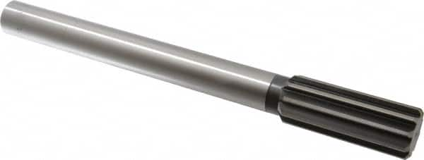 Cleveland - 1-1/4" High Speed Steel 10 Flute Chucking Reamer - Top Tool & Supply