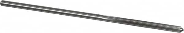 Cleveland - 0.123" High Speed Steel 6 Flute Dowel Pin Chucking Reamer - Top Tool & Supply