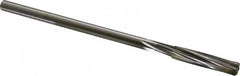 Cleveland - 3/8" High Speed Steel 6 Flute Chucking Reamer - Top Tool & Supply