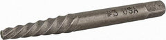 Cleveland - Spiral Flute Screw Extractor - #3 Extractor for 5/16 to 7/16" Screw, 2-11/16" OAL - Top Tool & Supply