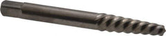 Cleveland - Spiral Flute Screw Extractor - #4 Extractor for 7/16 to 9/16" Screw, 2-7/8" OAL - Top Tool & Supply