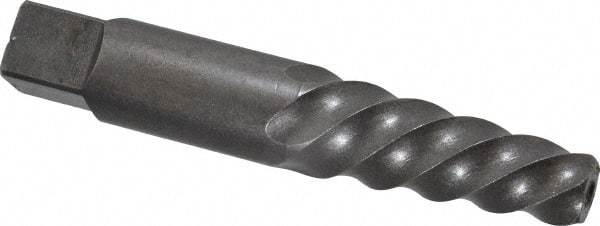 Cleveland - Spiral Flute Screw Extractor - #7 Extractor for 1 to 1-3/8" Screw, 4-1/8" OAL - Top Tool & Supply