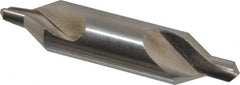 Cleveland - #8 Plain Cut 60° Incl Angle High Speed Steel Combo Drill & Countersink - Top Tool & Supply