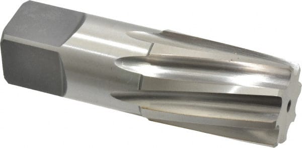 Cleveland - 1" Pipe, 1.212" Diam, 1.103" Small End Diam, Straight Shank, 44.45mm Flute, Taper Pipe Reamer - Top Tool & Supply