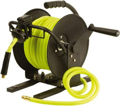 Legacy - 50' Manual Hose Reel - 300 psi, Hose Included - Top Tool & Supply