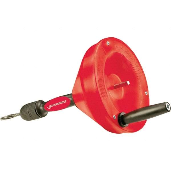 Rothenberger - Manual & Hand Drain Cleaners Style: Hand-Held Drum Material: Plastic - Top Tool & Supply