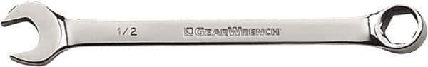 GearWrench - 5/8" 6 Point Combination Wrench - 9-1/2" OAL, Steel, Full Polish Finish - Top Tool & Supply