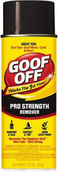 Goof Off - Adhesive, Graffiti & Rust Removers Type: Adhesive Remover Removes/Dissolves: Caulk Residue; Chewing Gum; Crayon; Glue; Marker; Paint; Pen; Scuff Marks; Tar; Stickers; Tree Sap - Top Tool & Supply