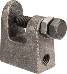 Cooper B-Line - 3/4" Max Flange Thickness, 3/8" Rod Top Beam Clamp - 400 Lb Capacity, Malleable Iron - Top Tool & Supply