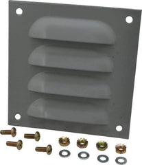 Cooper B-Line - Electrical Enclosure Steel Louver Plate Kit - For Use with Cooper B-Line Enclosures - Top Tool & Supply