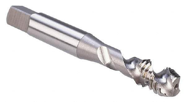 OSG - 5/16-24 UNF 2 Flute 2B Modified Bottoming Spiral Flute Tap - Vanadium High Speed Steel, Bright Finish, 2-23/32" OAL, Right Hand Flute, Right Hand Thread, H4, Series 295 - Top Tool & Supply