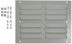 Cooper B-Line - Electrical Enclosure Steel Louver Plate Kit - For Use with Cooper B-Line Enclosures - Top Tool & Supply