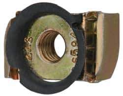 Cooper B-Line - Steel 3/8-16" Rod, Zinc Dichromate Steel Cone Strut Nut - 1100 Lb Capacity, 3/8-16" Bolt - Top Tool & Supply