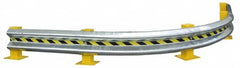 Vestil - Guard Rail Type: Heavy Duty Guardrail Style: Curved - Top Tool & Supply