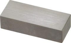 Mitutoyo - 0.55" Rectangular Steel Gage Block - Accuracy Grade AS-1, Includes Certificate of Inspection - Top Tool & Supply