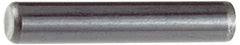 Holo-Krome - 1/2" Diam x 1-1/2" Pin Length 4000 Alloy Steel Oversized Dowel Pin - Black Luster Finish, C 47-58 & C 60 (Surface) Hardness, 1 Beveled & 1 Rounded End - Top Tool & Supply