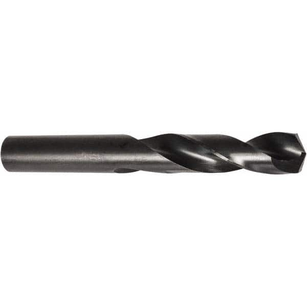 Screw Machine Length Drill Bit: 0.4016″ Dia, 135 °, Cobalt High Speed Steel Coated, Right Hand Cut, Spiral Flute, Straight-Cylindrical Shank, Series A120