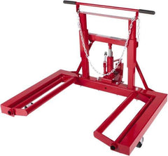 Sunex Tools - 3 Wheel, 1,500 Lb Capacity, Easy Roller - 25 to 52" Steel Wheels - Top Tool & Supply