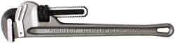 Paramount - 18" Aluminum Straight Pipe Wrench - 2-1/2" Pipe Capacity - Top Tool & Supply