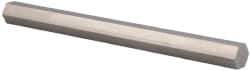 Value Collection - 7/8 Inch Width Across Flats, 304 Stainless Steel Hexagon Bar - 36 Inch Long - Top Tool & Supply