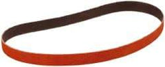 3M - 3/4" Wide x 18" OAL, 36 Grit, Ceramic Abrasive Belt - Ceramic, Very Coarse, Coated, YF Weighted Cloth Backing, Wet/Dry, Series 984F - Top Tool & Supply