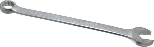 Proto - 7/8" 12 Point Offset Combination Wrench - 15° Offset Angle, 12-1/2" OAL, Steel, Satin Finish - Top Tool & Supply