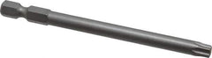 Wera - T30 Torx Bit - 1/4" Drive, 3-1/2" OAL - Top Tool & Supply