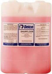 Detco - 5 Gal Container Cleaner - Use on Resilient Flooring - Top Tool & Supply