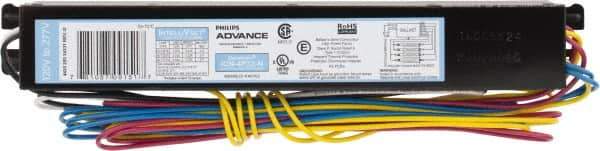 Philips Advance - 3 or 4 Lamp, 120-277 Volt, 0.45 to 0.94 Amp, 0 to 39, 40 to 79 Watt, Instant Start, Electronic, Nondimmable Fluorescent Ballast - 0.88, 0.91, 0.93, 0.97, 1.00, 1.01, 1.03 Ballast Factor, T8 Lamp - Top Tool & Supply