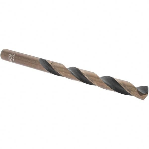 Import - 15/64" High Speed Steel, 135° Point, Straight Shank Maintenance Drill Bit - Top Tool & Supply